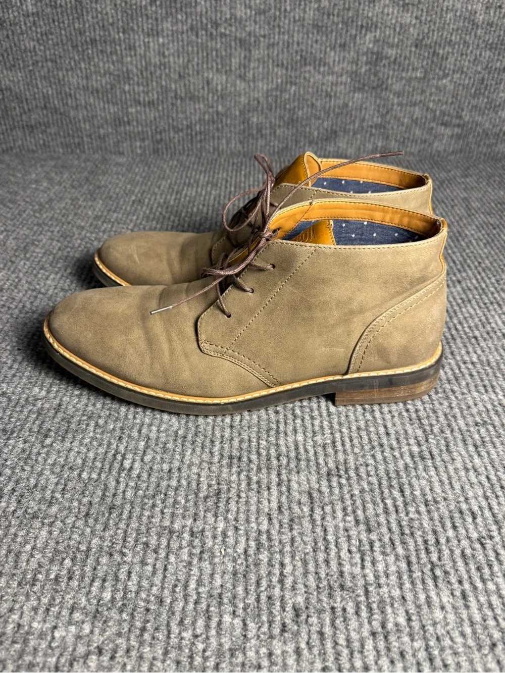 Hawker Rye Men's Tan Chukka Boots - Classic Casual Style Size 11.5